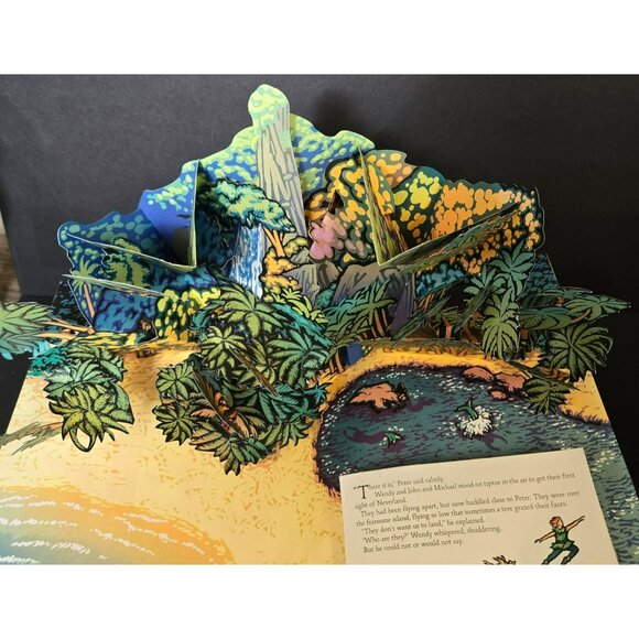 Peter Pan Classic Collectible Pop Book Hardcover Robert Sabuda J. M Barries Used - Picture 14 of 16